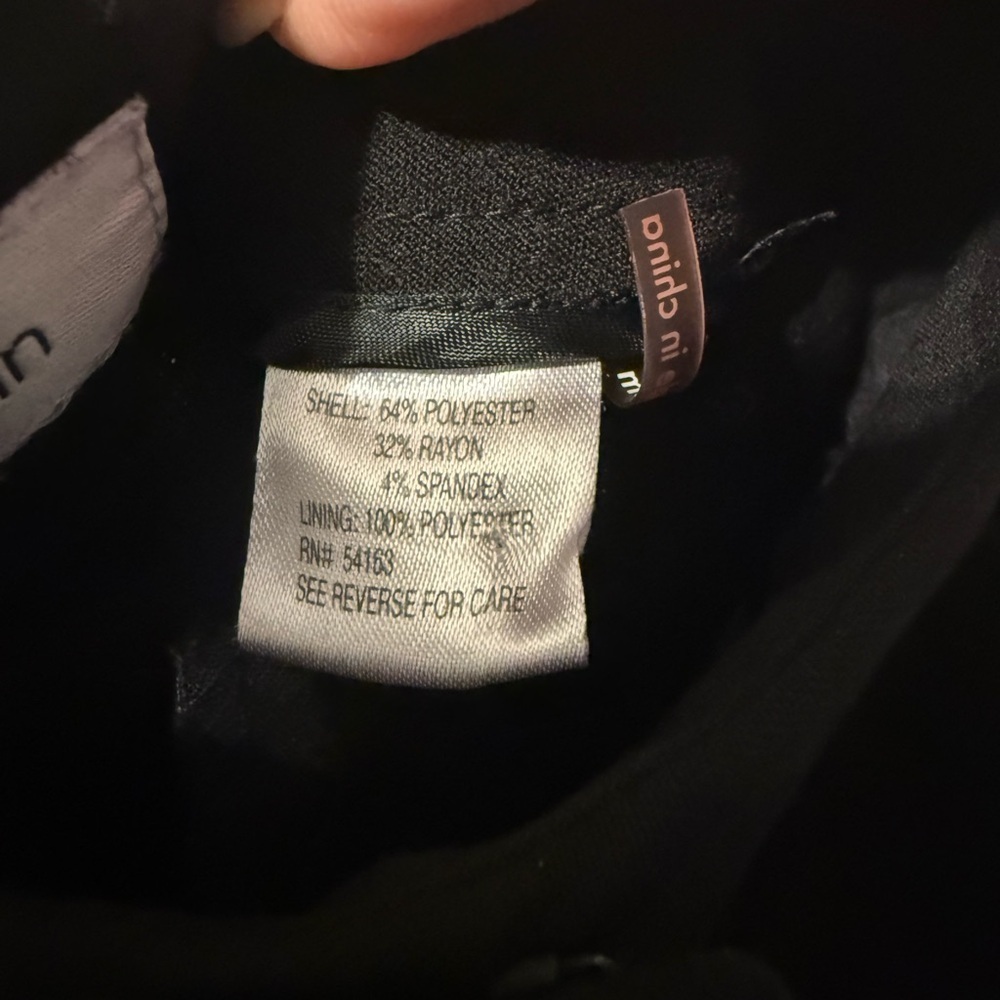 NWOT Calvin Klein Charcoal Suit Ensemble EUC - Picture 4 of 7